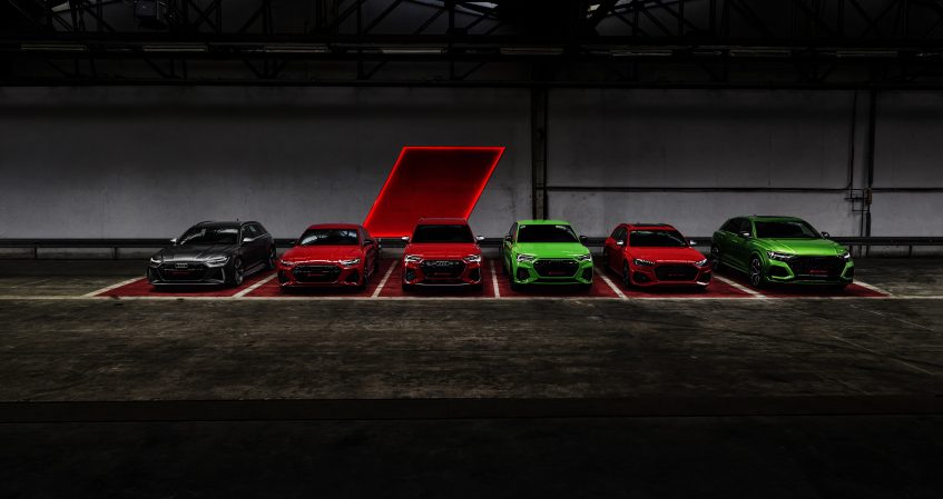 Audi RS6, RS7, RSQ8 доступні до замовлення.
