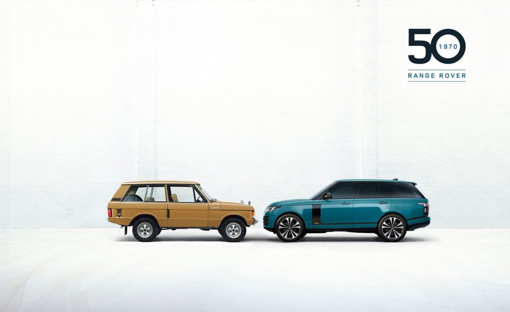 Range Rover святкує золотий ювілей