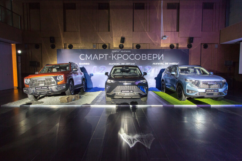 У Києві відбувся допрем’єрний показ трьох нових кросоверів HAVAL