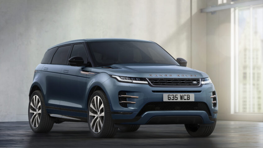 ОНОВЛЕНИЙ RANGE ROVER EVOQUE: РЕДУКЦІЙНИЙ ДИЗАЙН ТА ІННОВАЦІЙНІ ТЕХНОЛОГІЇ
