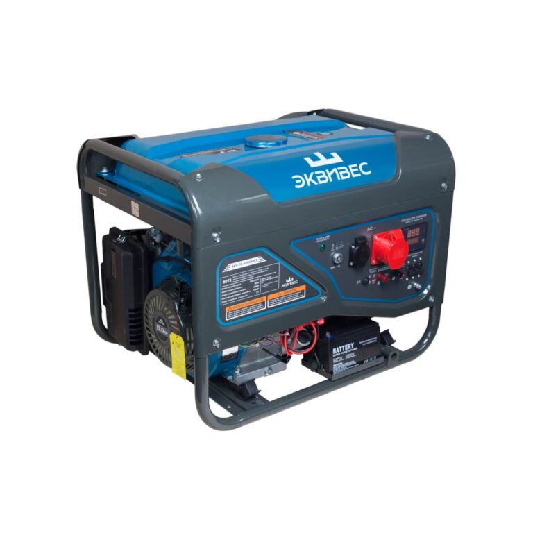ЕКВІВЕС EKV-TG-6500ME3 ГЕНЕРАТОР БЕНЗИНОВИЙ НОМ. ПОТУЖНІСТЬ 5,0 КВТ