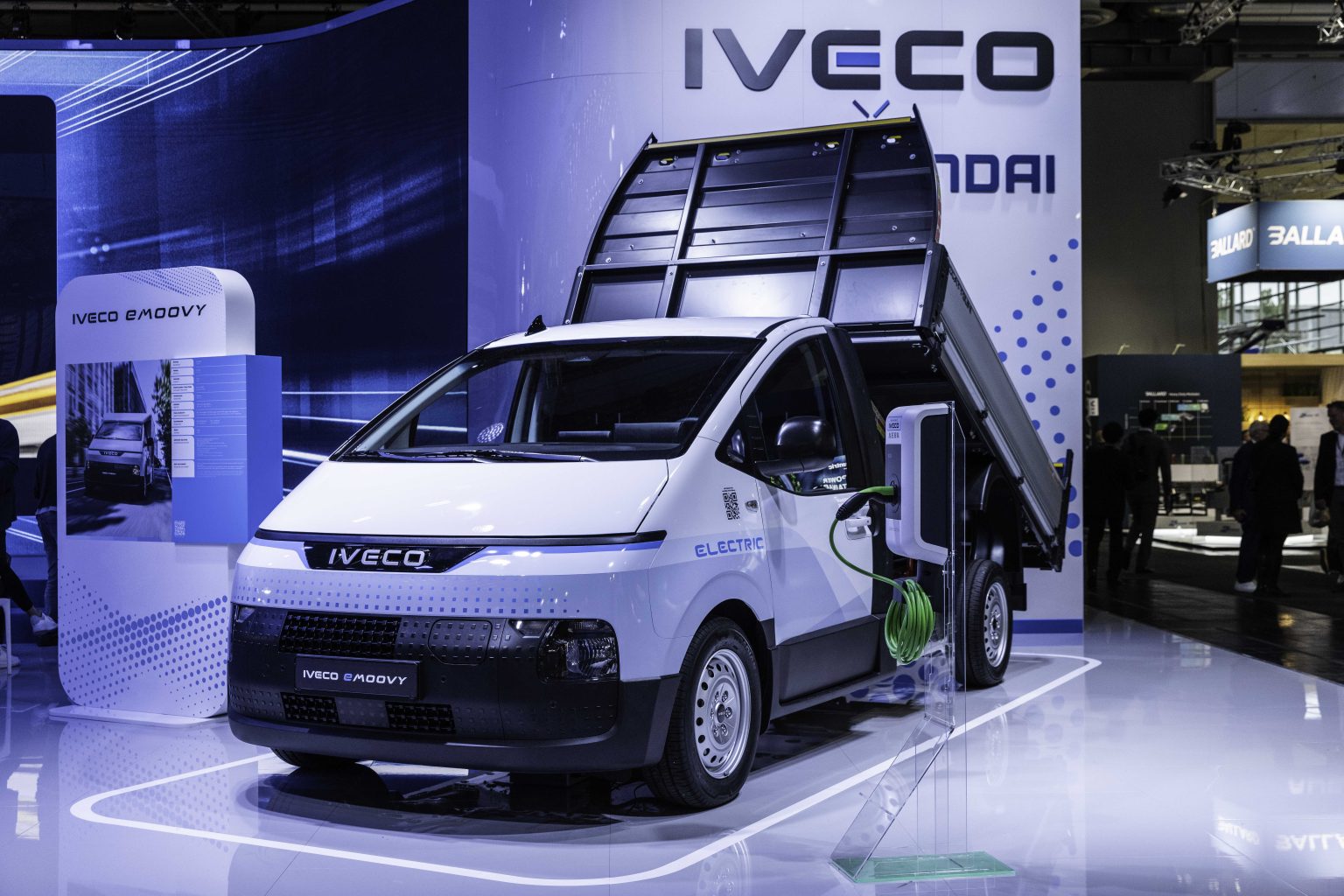IVECO спільно з Hyundai Motor Company представляють eMoovy – комерційне авто з нульовими викидами