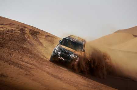 DEFENDER DAKAR D7X-R КИДАЄ ВИКЛИК ПУСТЕЛІ –  ПЕРШІ ВИПРОБУВАННЯ ТА КОМАНДА ЗІРКОВИХ ПІЛОТІВ
