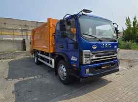 СБМ 401/1 Мусоровоз с задней загрузкой, на шасси JAC N 120