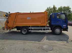 СБМ 401/1 Мусоровоз с задней загрузкой, на шасси JAC N 120