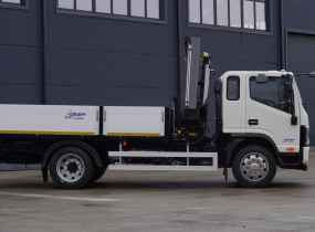 Автомобіль бортовий з КМУ HIAB (Швеція) на шасі JAC N120
