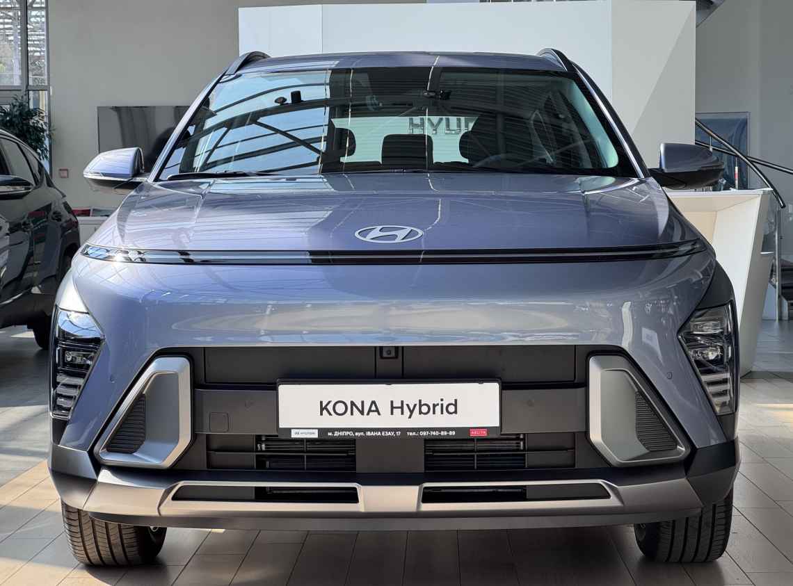 Hyundai Kona HEV — гібридний кросовер, що поєднує стиль та економічність вже в Аеліта!
