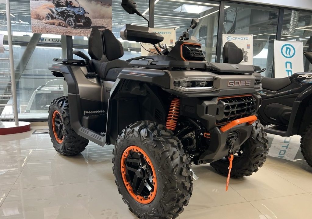 Квадроцикли в Дніпрі: купити новий CFMOTO та GOES в офіційного дилера Аеліта