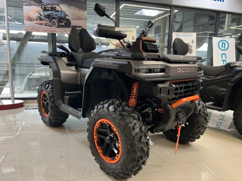 Квадроцикли в Дніпрі: купити новий CFMOTO та GOES в офіційного дилера Аеліта